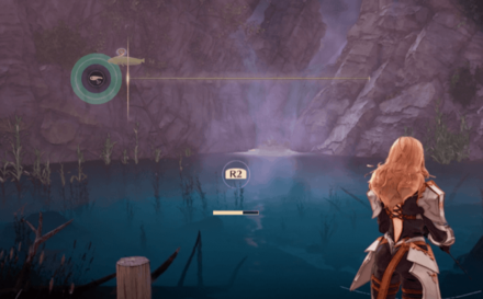 時間内にR2で針をかける