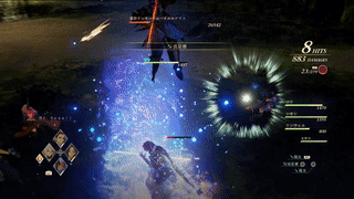 突進中にキサラのブーストアタックを当てよう