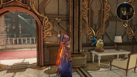 移動要塞クレーディア艦内ー第2層のフクロウ