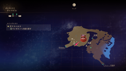 ティスビムのフクロウのマップ