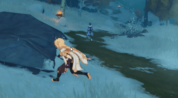 宝盗団を追いかける