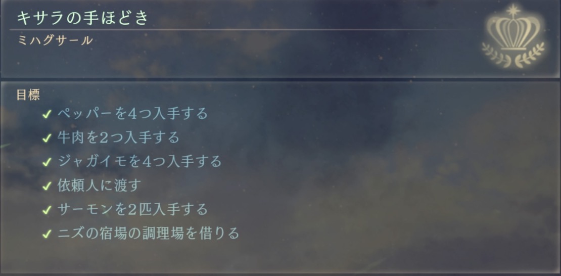 キサラの手ほどき