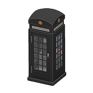 でんわボックスのブラックの画像