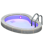 プールのグレーの画像