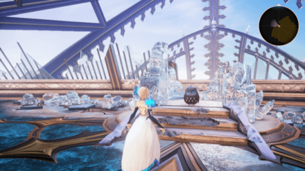 デルウァリス城ー領将の間のフクロウ