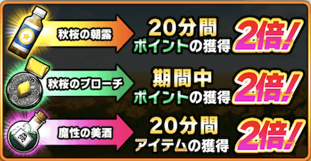 ブーストアイテム