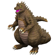 怪獣(ブラウン)