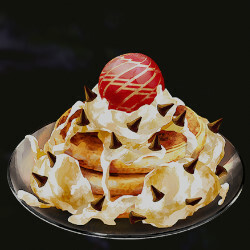 シオンのパンケーキアイコン