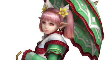 MHFGのG旧受付嬢カトレア