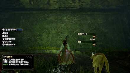 修練場大きな壁画