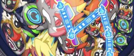 ぷに全消し+ボナ玉生成ぷにつなげる