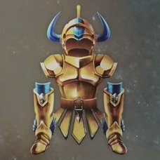 金の全身鎧画像