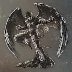 悪魔の彫像画像