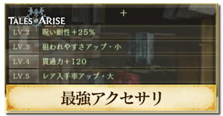 最強アクセサリ