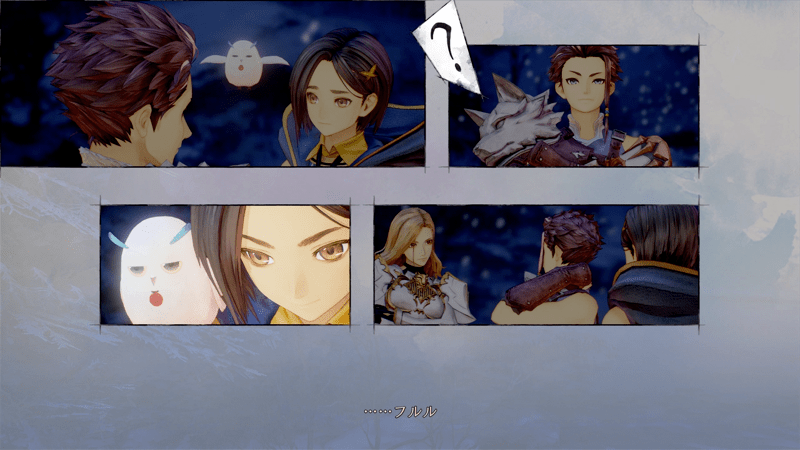 野営限定の会話