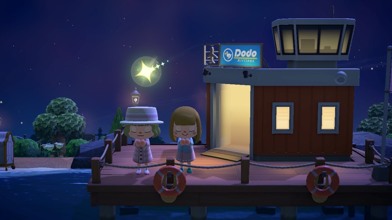 フレンドの島でもお祈りできる