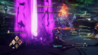 上空から降る闇のレーザー攻撃に注意しよう