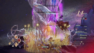 上空から降る闇のレーザー攻撃に注意しよう