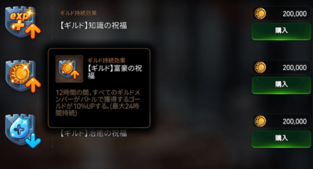 ギルドバフの画像