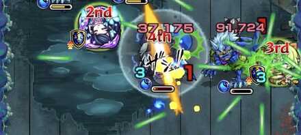 火力を出したい敵に密着する