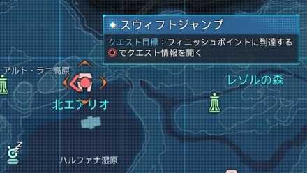 スウィフトジャンプの場所