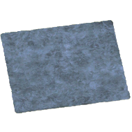 あおいシャギーなラグ画像