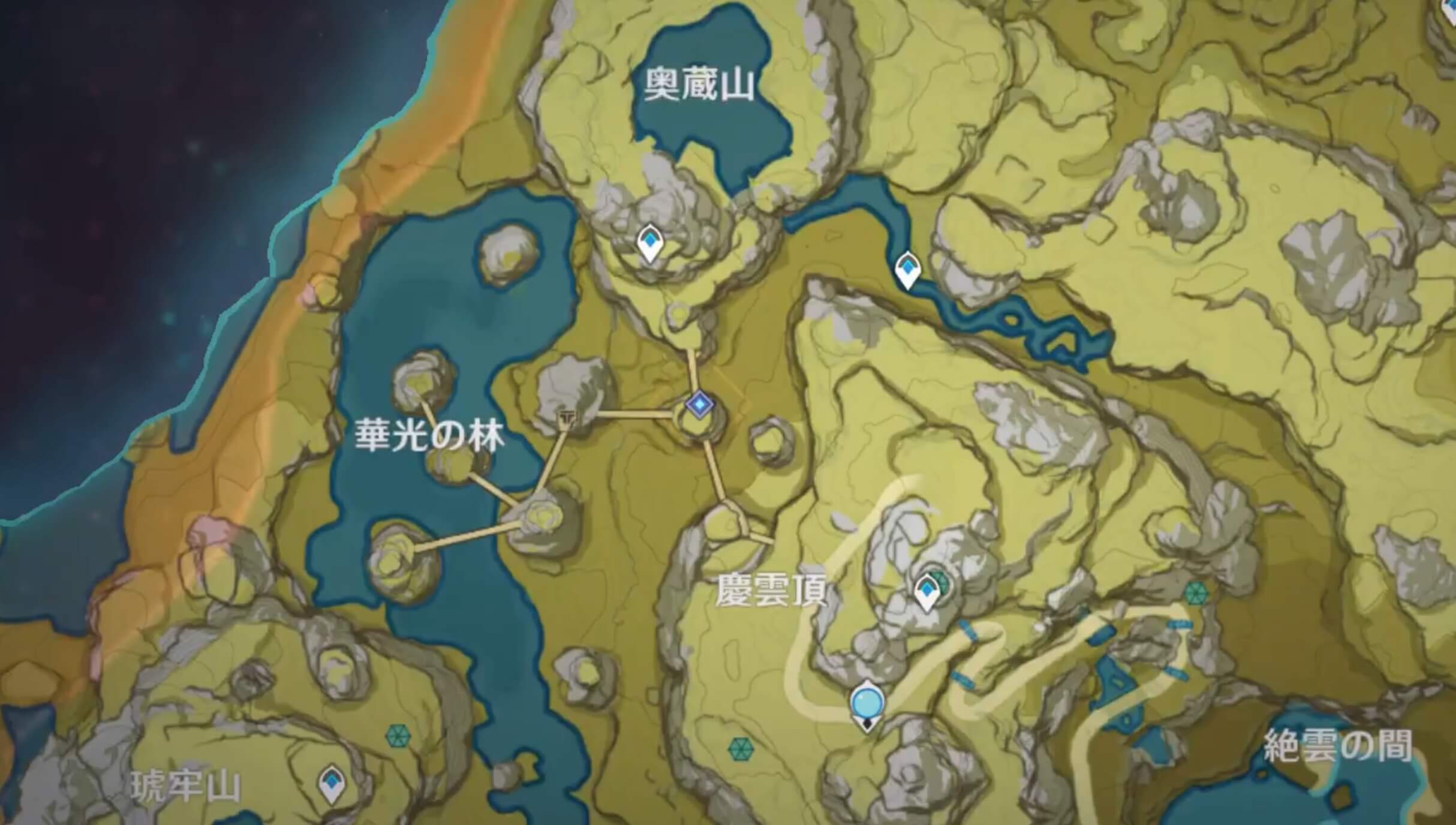 璃月-珉林にむかう