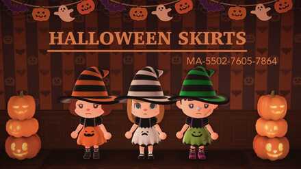HALLOWEEN SKIRTSの画像