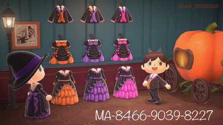 ハロウィンなお洋服の画像