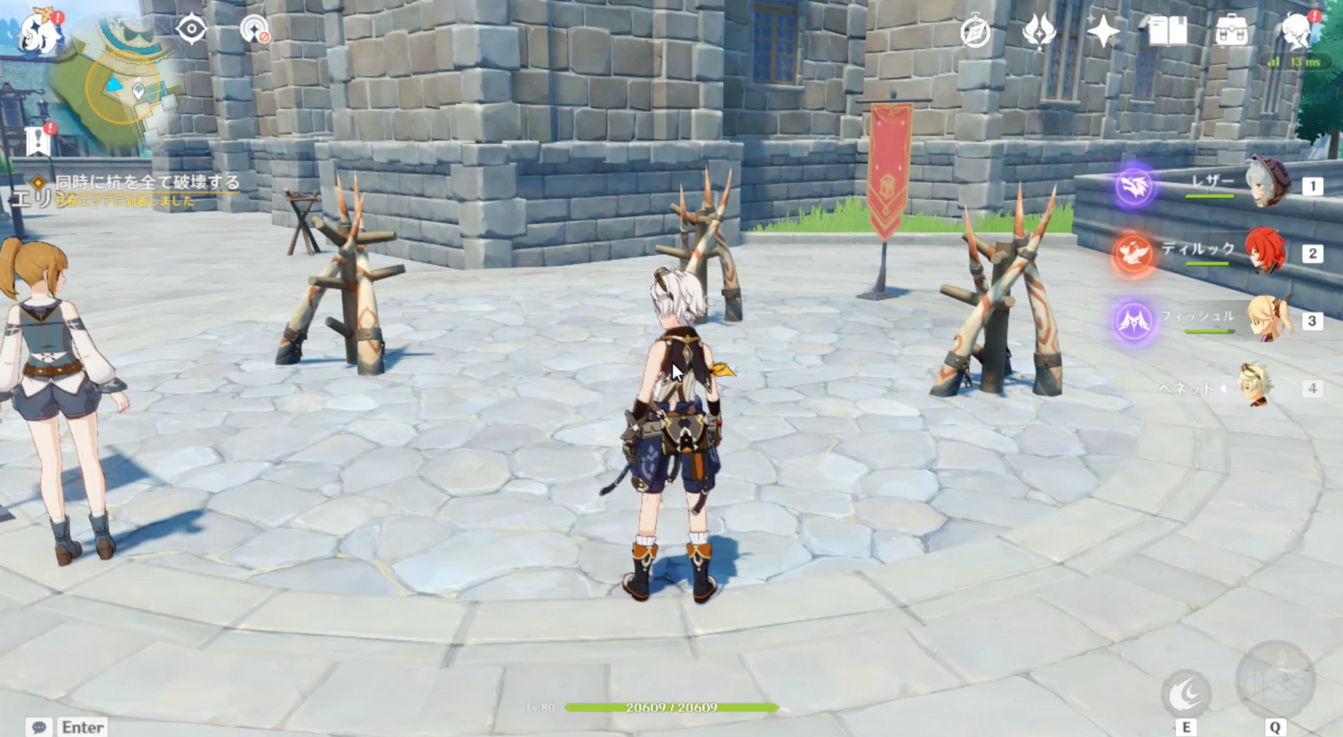 杭の同時破壊は範囲攻撃がおすすめ