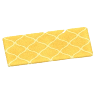 きいろいキッチンマット画像