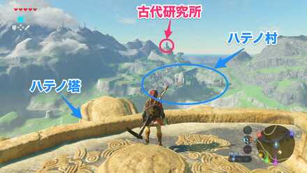 古代研究所の位置