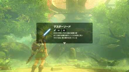 強化されたマスターソード