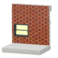 ハニカムタイルのかべ画像