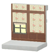 しろいこばながらのかべがみ画像