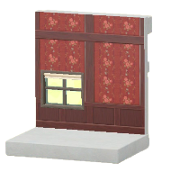 あかいこばながらのかべがみ画像