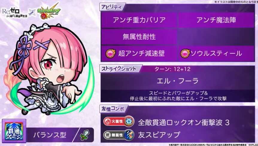 ラム ステータス