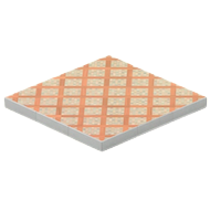 アーガイルなタイルのゆか画像