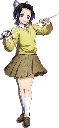 胡蝶しのぶ(キメツ学園)画像