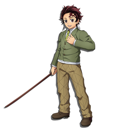 竈門炭治郎(キメツ学園)画像