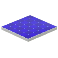 ブルーのキュートなフロアタイル画像