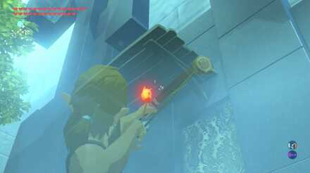 高所の宝箱はファイアチュチュの炎を利用する