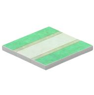 ウェディングなグリーンタイル画像