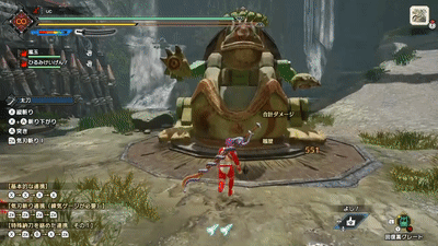 抜刀二連斬りの画像