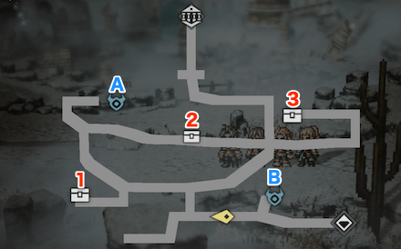 久遠の流砂 宝箱 位置