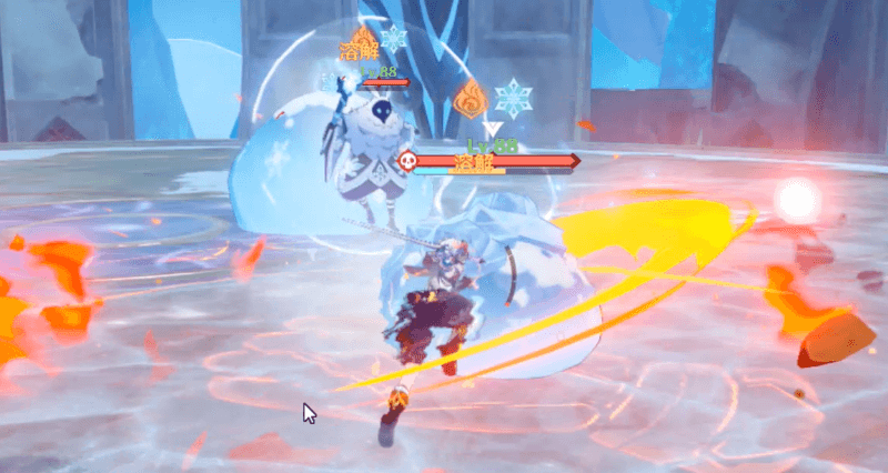 大型氷スライム