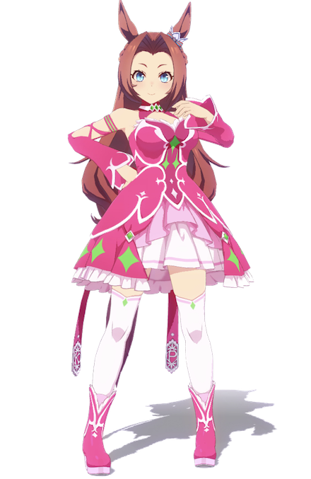 カワカミプリンセスの立ち絵