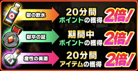 ブーストアイテム