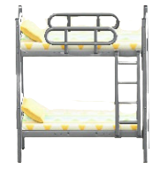 にだんベッドのカラフルラインの画像