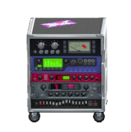 エフェクターラックのハートなロゴの画像